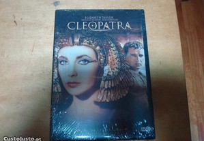 Dvd original cleopatra ediçao 3 dvds selado