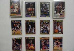 Lotes de cartas da NBA Topps