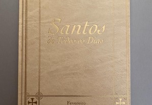 Livro Santos de Todos os Dias - Fevereiro