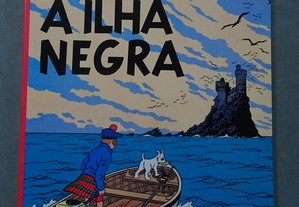 Livro Tintin Tintim - A Ilha Negra