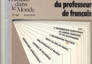 Ensino do Francês - Le Français dans le Monde (15 revistas)