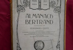 Almanach Bertrand para 1920.