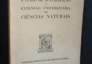 Livro II Curso de Actualização e Extensão Universitária em Ciências Naturais 1968