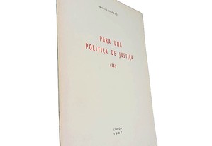 Para uma política de justiça (Volume II) - Mário Raposo