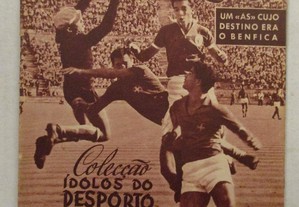 Colecção Ídolos do Desporto, Nº 1 (2ª Série) - JOSÉ AUGUSTO, Um ás cujo destino era o Benfica