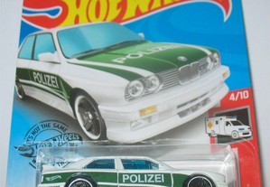 92 BMW M3 (E30) Polizei (Hot Wheels - 2020)