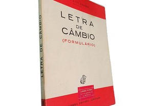 Letra de Câmbio (Formulário) - José Luís Santos