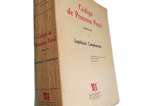 Código de Processo Penal (Anotado e Legislação complementar) - Laurentino da Silva Araújo / Gelásio Rocha