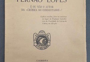 Hernâni Cidade - Fernão Lopes é ou não o autor da Crónica do Condestabre?