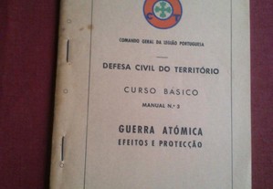 Legião Portuguesa-Curso Básico-Manual N.º 3-Guerra Atómica-DCT-1954