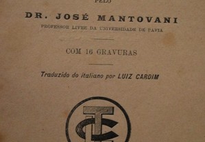 Psychologia Physiologica do Dr. José Mantovani - 1ª Edição Ano 1903