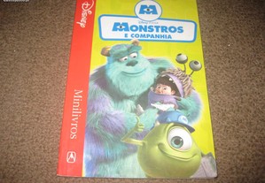 Livro "Monstros e Companhia" da Disney/Pixar