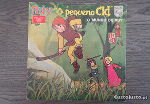 Disco vinil single - O Ruy, o Pequeno Cid