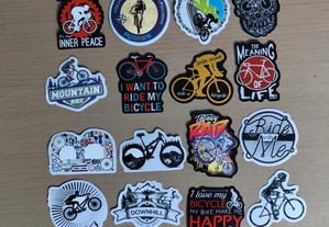 50 Stickers Autocolantes Bikes Bicicletas BMX Downhill
