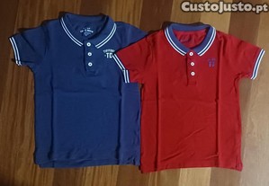 Conjunto de 2 polos Tiffosi - 5/6 anos