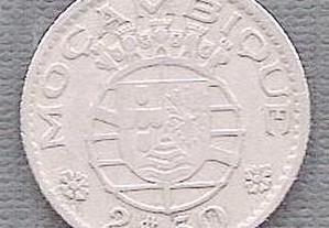 Moçambique - Moeda 2$50 Escudos 1955