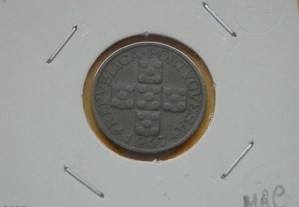233 - República: X centavos 1967 bronze, por 0,05