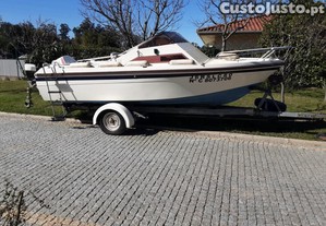 Barco com 5m5 com remorque 7m