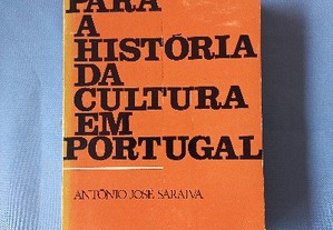 Para a História da Cultura em Portugal 2º Vol - António José Saraiva