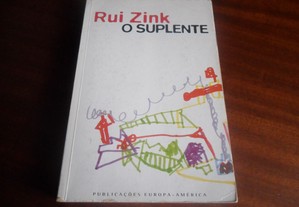 "O Suplente" de Rui Zink - 3ª Edição de 2000