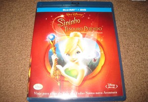 "Sininho e o Tesouro Perdido" numa Edição Especial com 1 Blu-Ray + 1 DVD