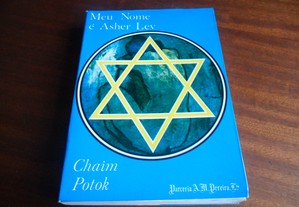 "Meu Nome é Asher Lev" de Chaim Potok - 1ª Edição de 1974