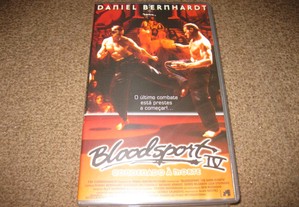 VHS "Bloodsport IV: Condenado Á Morte" com Daniel Bernhardt