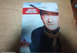 box 5 dvds originais john wayne