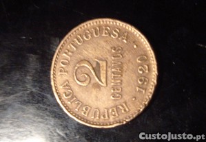 1920.  2 Centavos