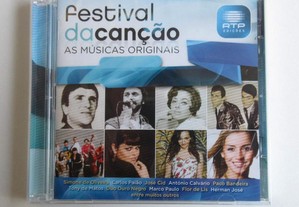 Festival Da Canção - As Músicas Originais (CD Duplo Novo / Selado)