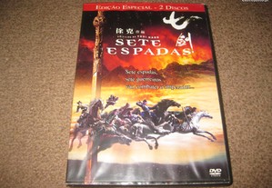 "Sete Espadas" de Tsui Hark/Edição Especial com 2 DVDs/Raro!
