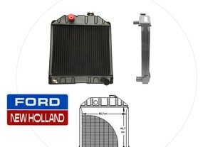 RADIADOR, Tratores FORD, New Holland