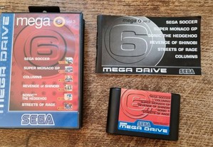 Mega Drive - Capa jogo Mega 6