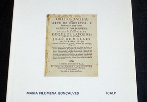 Livro Madureira Feijó Ortografista do Século XVIII