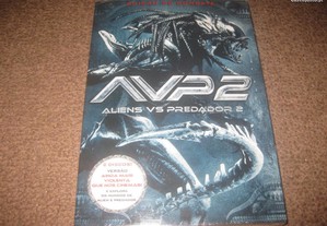 "Aliens Vs Predador 2" 2 DVDs/Slidepack/Selado!