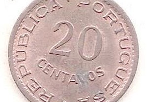 Moeda Moçambique - 20 Centavos 1950