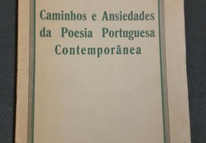 Caminhos e Ansiedades da Poesia Portuguesa Contemporânea