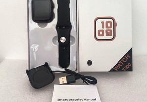 Smartwatch T500 Preto / Branco / Rosa Novos em caixa