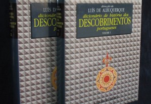 Livros Dicionário de História dos Descobrimentos Portugueses Luís de Albuquerque 2 Volumes Completo