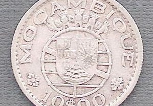 Moçambique - Moeda 10$00 Escudos 1955