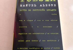 Livro do Português Errante e A Terceira Rosa de Manuel Alegre