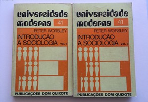 Introdução a Sociologia, Vols. 1 e 2