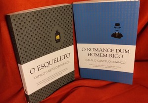 2 livros novos de Camilo Castelo Branco: O Esqueleto / O Romance dum Homem Rico