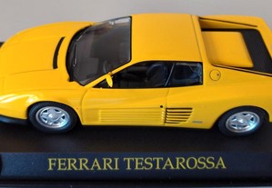 * Miniatura 1:43 Colecção Ferrari | Ferrari Testarossa 1984