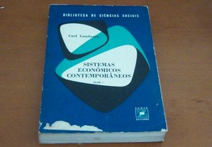 Sistemas econômicos contemporâneos vol 1 de Carl Landauer