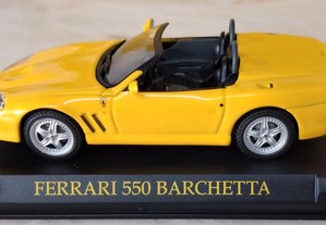 * Miniatura 1:43 Colecção Ferrari | Ferrari 550 Barchetta 2001