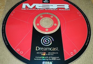 metropolis street racer (só cd) - sega dreamcast