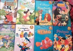 Livros Disney de capa dura