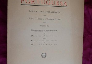 Etnografia Portuguesa. Tentame de Sistematização. Vol IV. Drº Leite de Vasconcellos. 1958