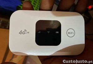 Router de Bolso 4G WiFi Portátil Slot Cartão SIM Hotspot Móvel até 150Mbps Até 10 Dispositivos NOVO